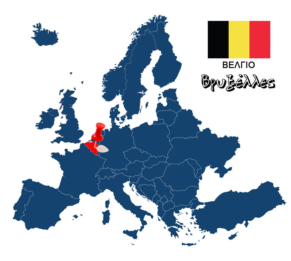 brussels map