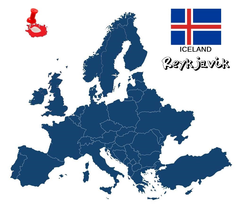 reykjavik map eng